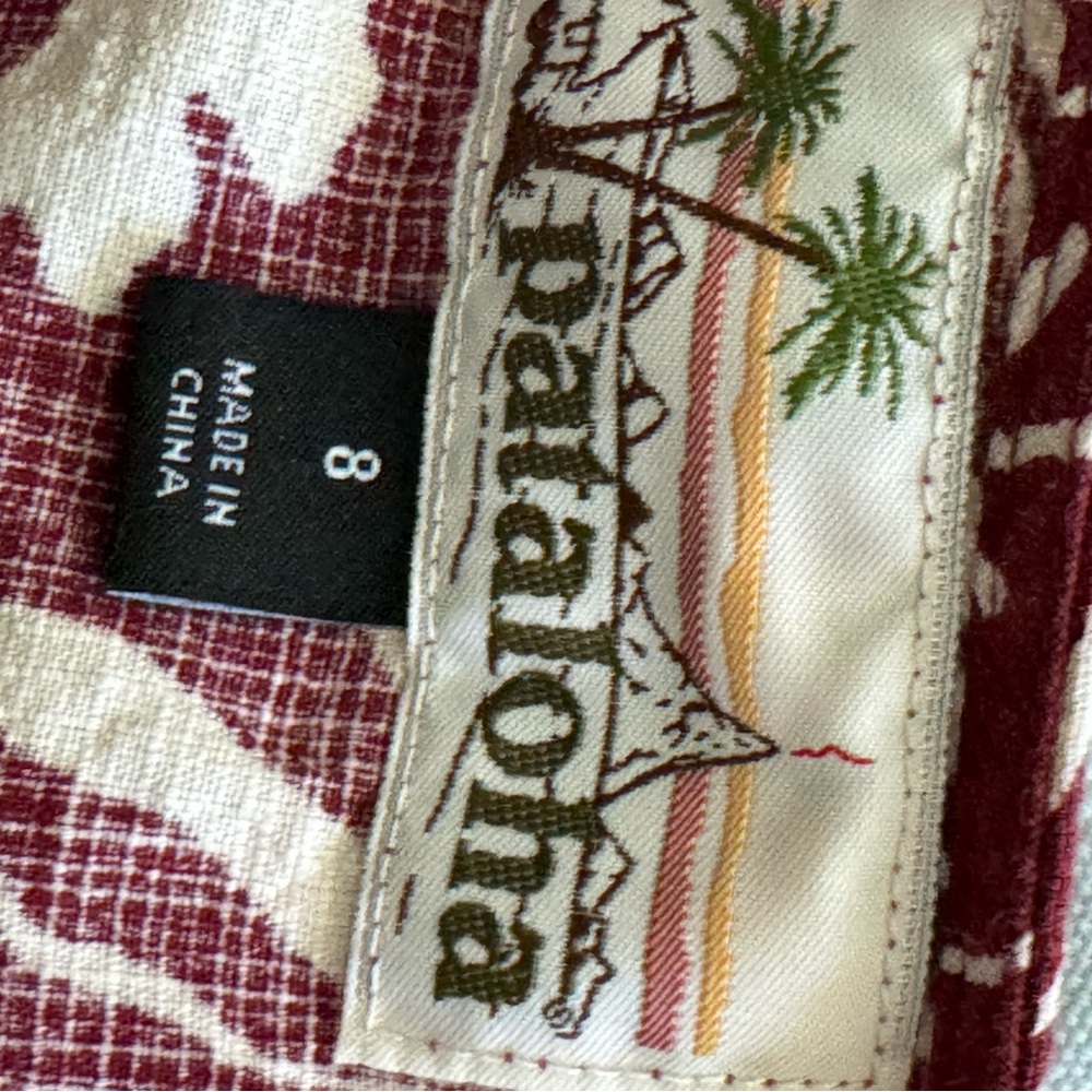 Patagonia Dress Dress Pataloha SZ 8 EUC Beach Party Summer - Picture 10 of 10